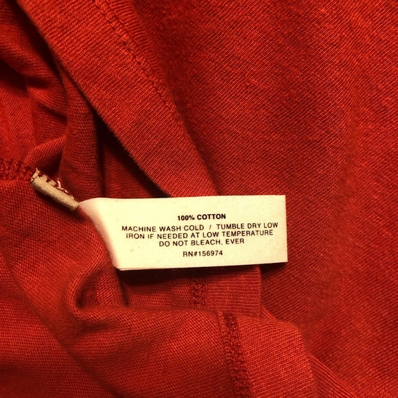 NWT Imogene and Willie red Pocket Tee Shirt XL - Picture 7 of 7